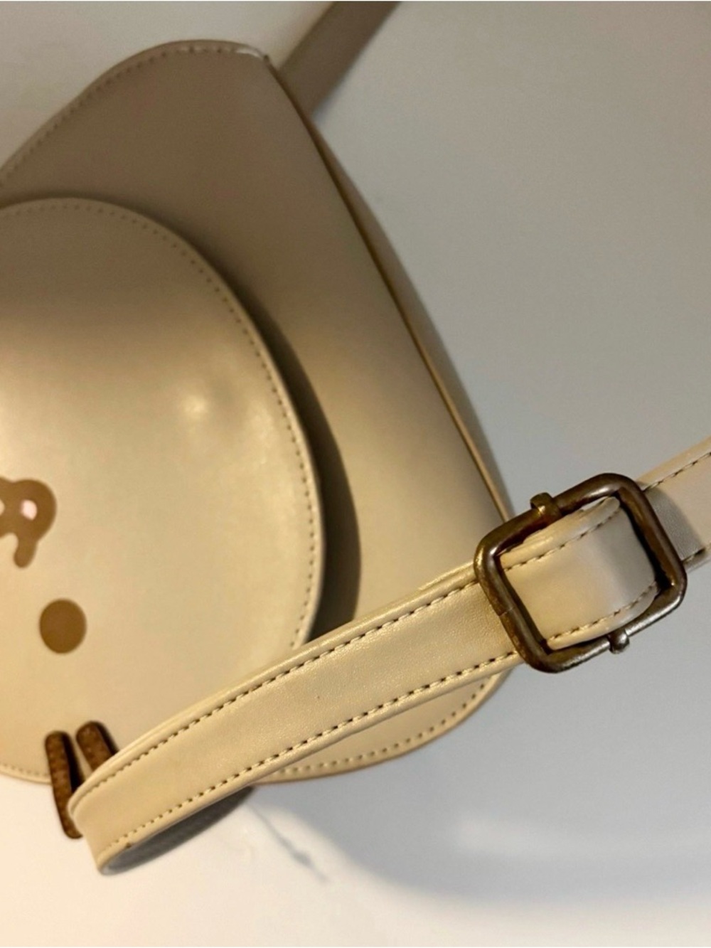 Pusheen the Cat Face Crossbody Shoulder Flap Faux Leather Handbag Purse - Picture 8 of 8